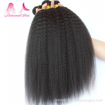 Cheap Hair Bundles Mink Wholesale Kinky Straight Wave Double Weft Brazilian Hair Extension Bundles